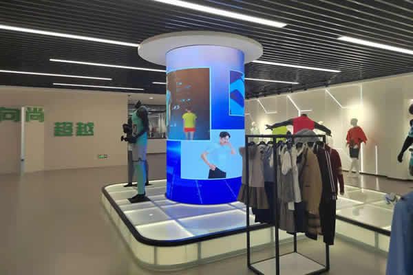圓柱形的顯示大屏是怎么，圓柱型LED顯示屏設計方案