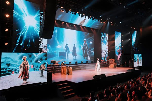 大型舞臺的LED主屏和副屏怎么選擇？